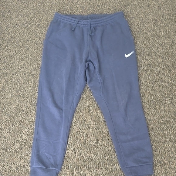 Nike Blue Jogger Pants - Picture 1 of 4